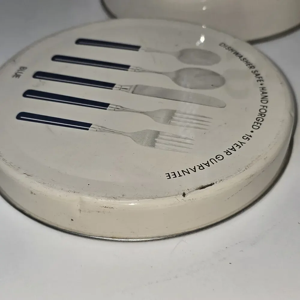 Vintage Stanley Roberts Spectrum Flatware Canister – Mid Century Modern Striped